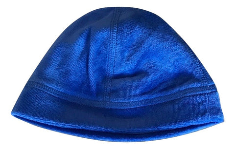 Dream Baby Layette Blue Velour Beanie