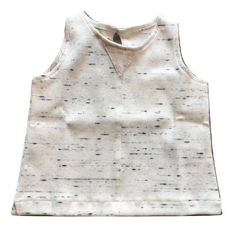 Latte e Biscotti Sleeveless Rib Tank