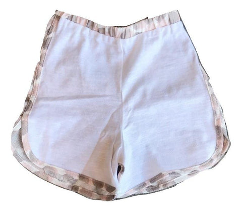 Latte e Biscotti Baby Front White Back Vje Shorts
