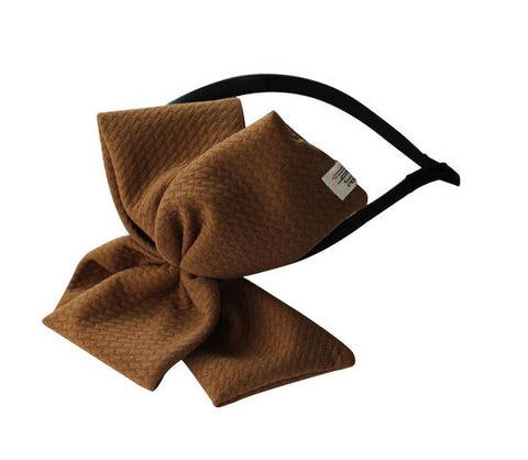 Arbii Caramel Honeycomb Scuba Side Headband