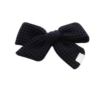 Arbii Black Waffle Small Oversized Clip