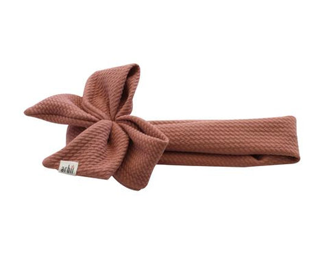 Arbii Mauve Honeycomb Side Scuba Baby Band