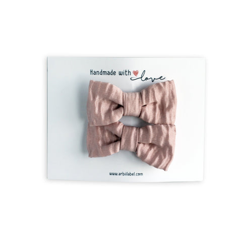 Arbii Textured Pink Bubble Piggy Clips