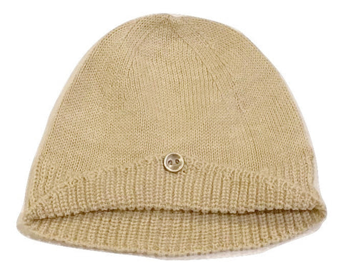 Message in the Bottle Caramel Knit Hat