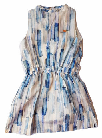 Soho Blue Strokes Dress