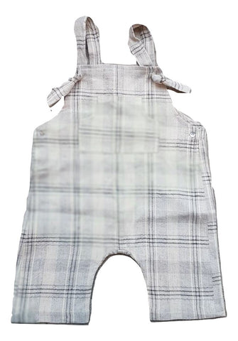 Message in the Bottle Franz Checked Romper