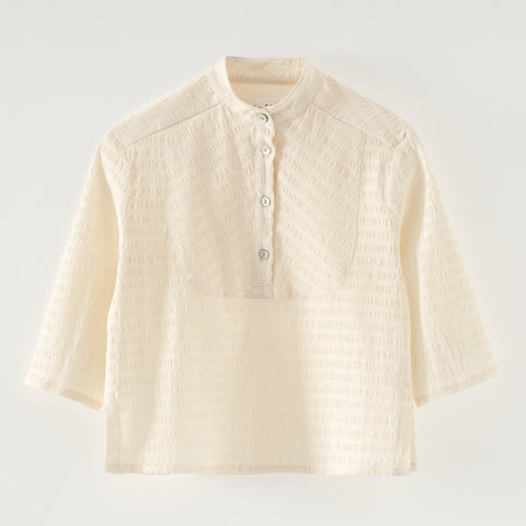 Atelier Parsmei Tofu Crinkled Javie Shirt