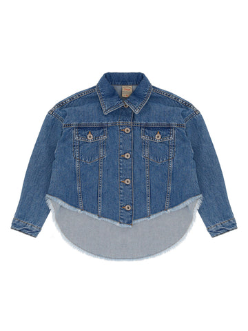 Dixie Denim Raw Edge Cut Jacket
