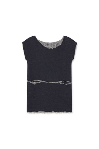 Little Creative Factory Indigo Denim Jersey Dress