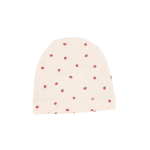 Lil Legs Pink Strawberry Beanie