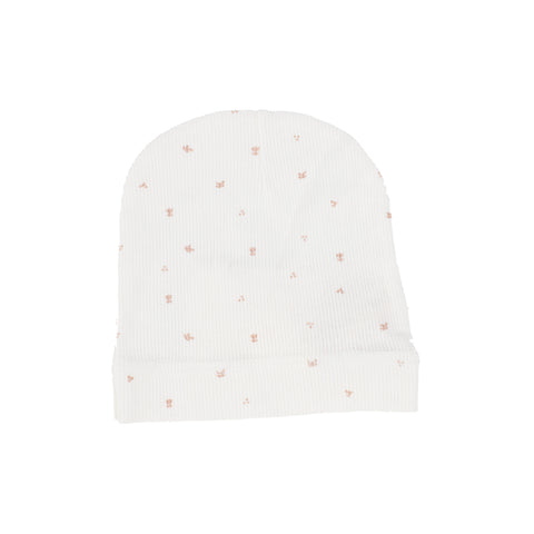 Lil Legs White In Full Bloom Beanie