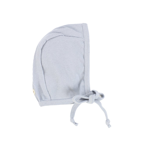 Lil Legs Light Blue Button Down Bonnet