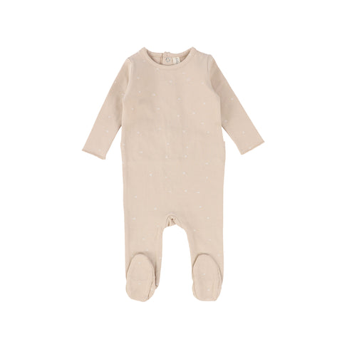 Lil Legs Pink Star Footie
