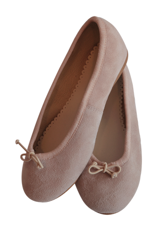 Les Petits Inclassables Powder Pink Ballerina Flats