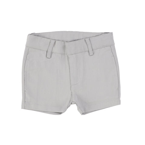Lil Legs Boys Light Grey Dress Shorts