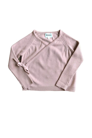 Mabli Blush Kizuna Wrap Cardigan