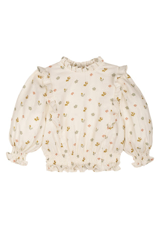 Mipounet Mia Muslin Flower Blouse
