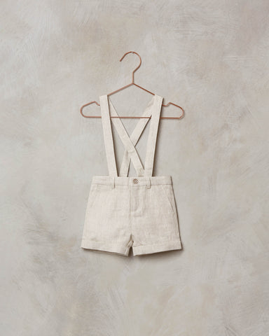 Noralee Linen Suspender Shorts