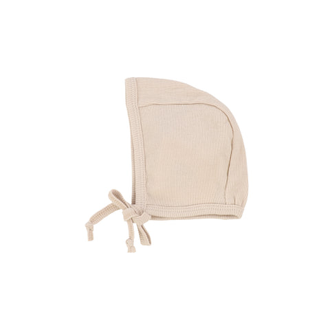 Lil Legs Nude Pink Collared Bonnet