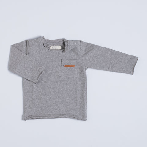 Nixnut Grey Long Sleeve Tee