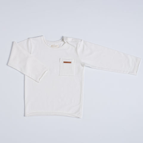 Nixnut Off White Long Sleeve Tee