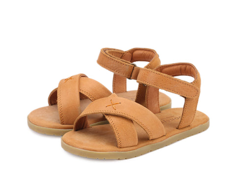 Donsje Amsterdam Caramel Leather Otis Sandal