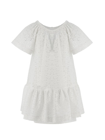 Philosophy Avorio White Short Sleeve Dress