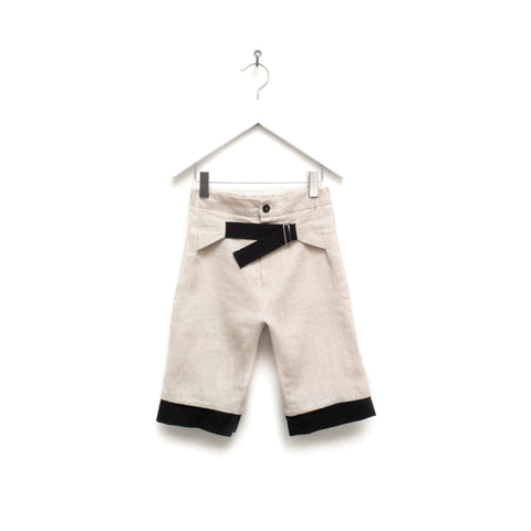 Anja Schwerbrock Pomi Naturel Linen Shorts