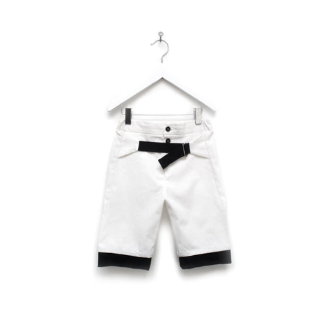 Anja Schwerbrock Pomi Rag White Shorts