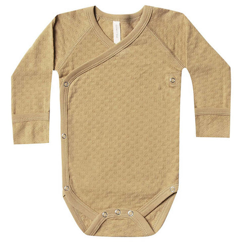 Quincy Mae Honey Pointelle Kimono Set