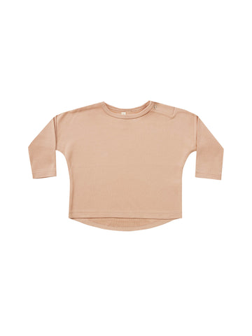 Quincy Mae Petal Longsleeve Tee & Drawstring Pant Set