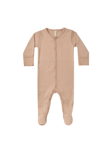Quincy Mae Petal Full Snap Footie