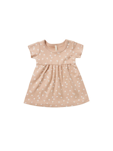 Quincy Mae Blossom Petal Short Sleeve Baby Dress