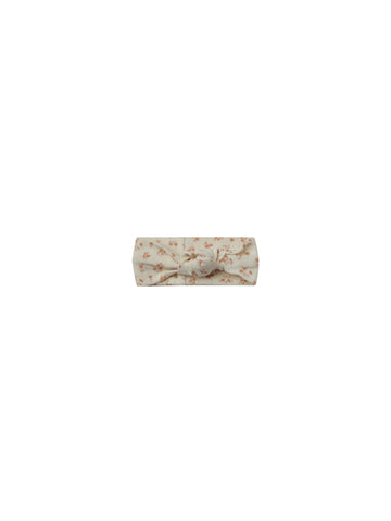 Quincy Mae Blush Floral Pointelle Knotted Headband