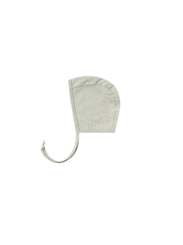 Quincy Mae Mint Pointelle Baby Bonnet