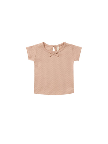 Quincy Mae Petal Pointelle Tee+ Legging Set