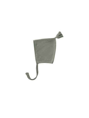 Quincy Mae Basil Knit Pixie Bonnet