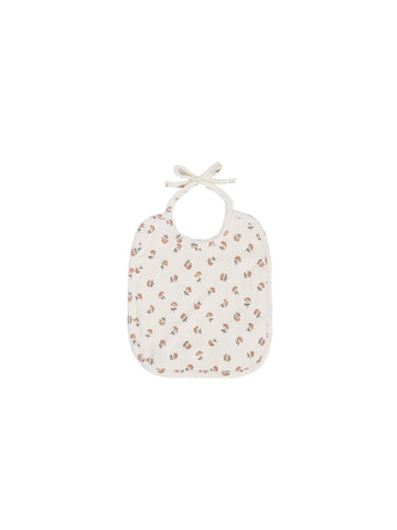 Quincy Mae Daisy Woven Tie Bib