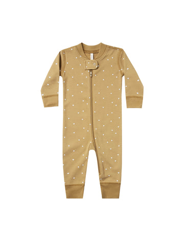 Quincy Mae Gold Zip Long sleeve Sleeper