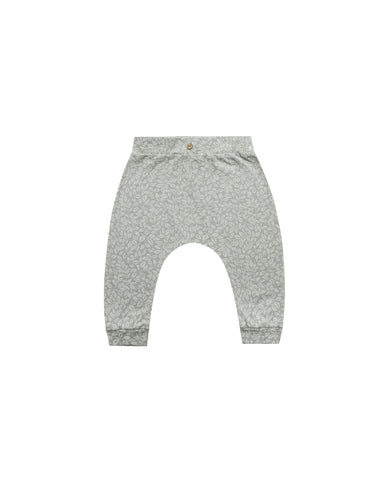 Rylee & Cru Blue Fog Vines Slouch Pant