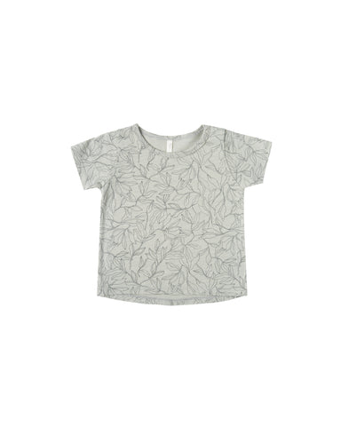 Rylee & Cru Blue Fog Fern Basic Tee