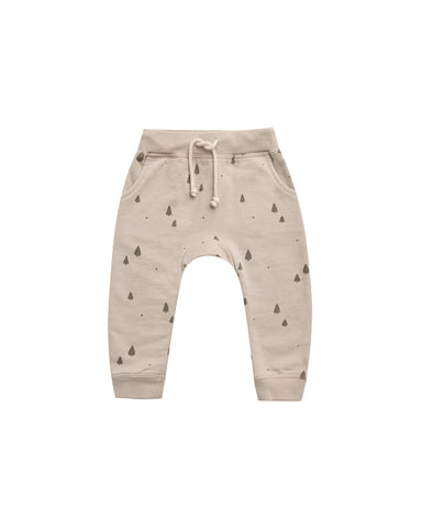 Rylee & Cru Beige Trees Sweatpant