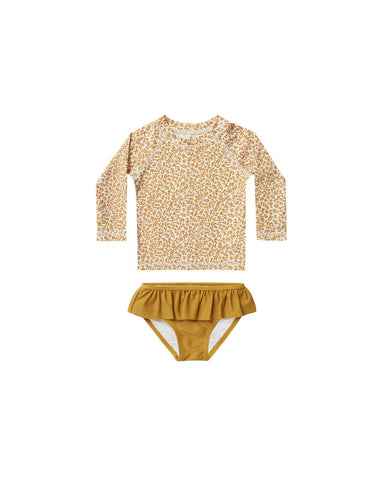 Rylee & Cru Marigold Rashguard Girls Set