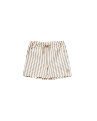 Rylee & Cru Grey Stripe Board Shorts