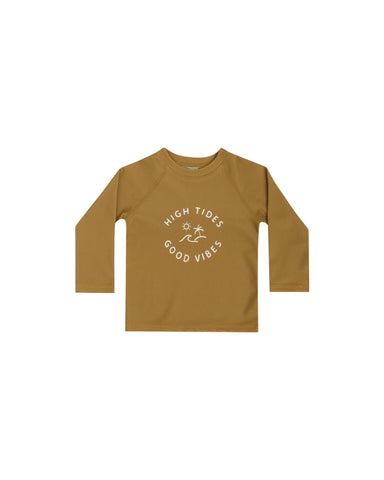 Rylee & Cru Ochre Rash Guard