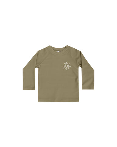 Rylee & Cru Olive Rash Guard