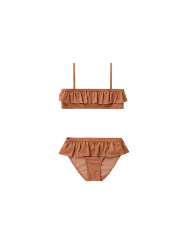 Rylee & Cru Terracotta Parker Bikini