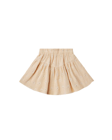 Rylee & Cru Daisy Embroidered Sparrow Skirt