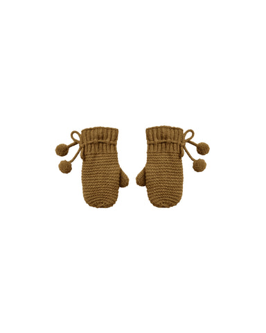 Rylee & Cru Chartreuse Mittens