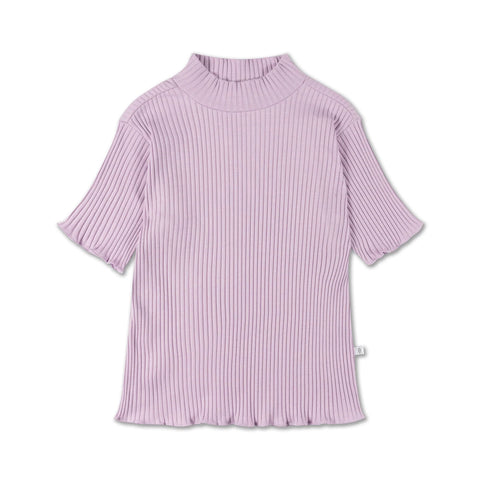 Repose Lilac Frost SS Turtleneck